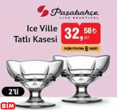 PAŞABAHÇE ICE VİLLE TATLI KASESİ